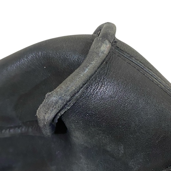 Vintage Coach black leather envelope portfolio briefcase 5190 bag - Picture 7 of 8